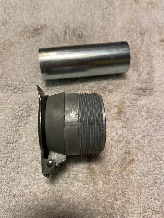 Static Proof Hose and Tools Steel Nip and Inlet Valve
